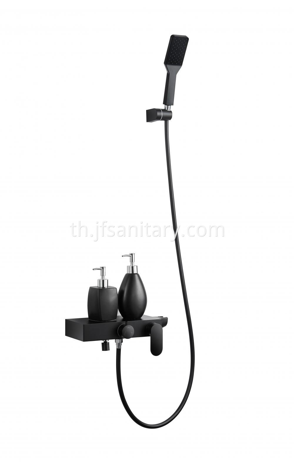 Sanitary Fitting New Product Bath Shower Set Black